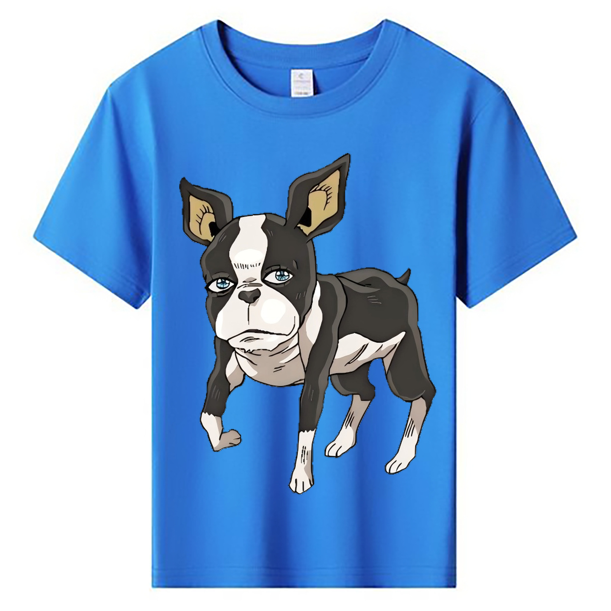 （画像用） ジョジョの奇妙な冒険 イギー JoJo's Bizarre Adventure Iggy 綿100％キッズTシャツ（フロントプリント）